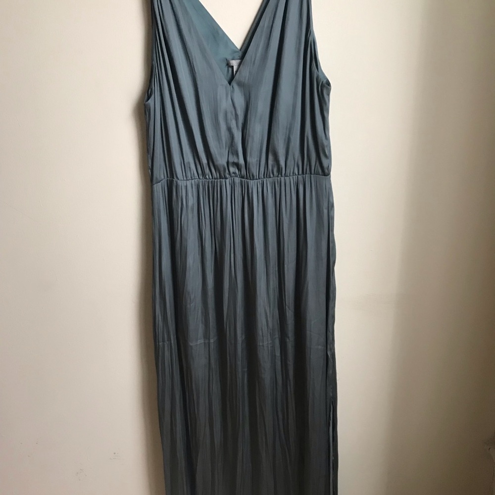 Maxi silk dress